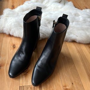 J Crew Booties Black